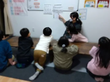五つの輪 ながおか教室の様子